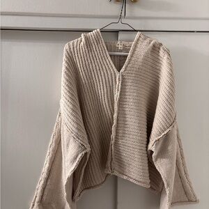 POL Beige Knit Sweater